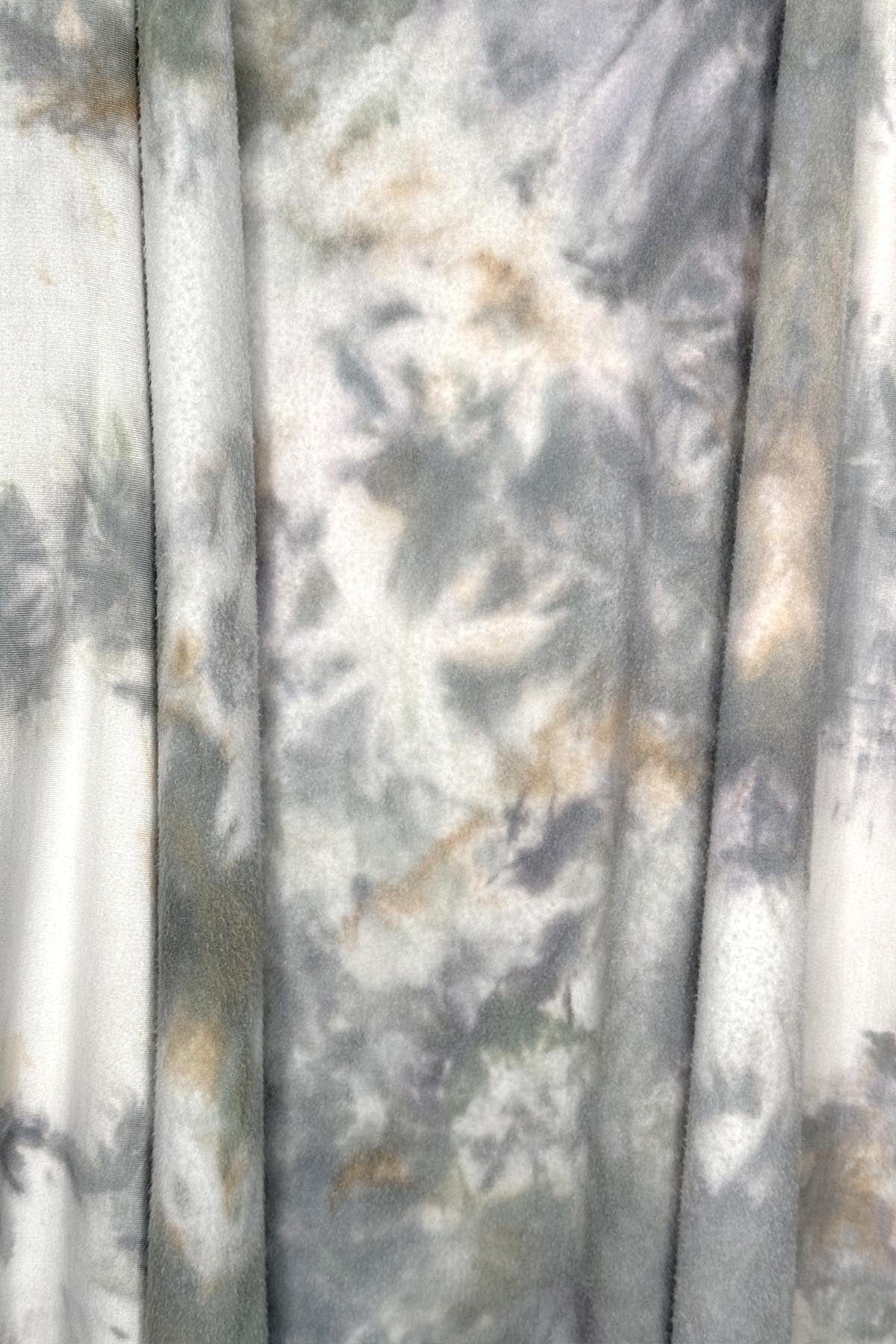 Close up detail of our tie-dyed fabrics