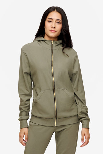 Freedom Full Zip Hoodie in Vetiver