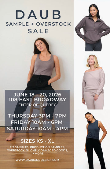 What Is a Sample Sale? Inside DAUB's Sample & Overstock Sale