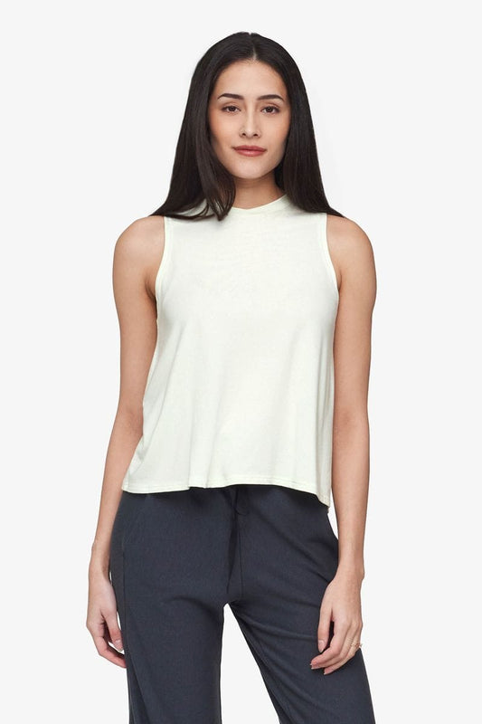 Maia Tank - Women's Basic Tank in Sea Glass mint | Daub + Design