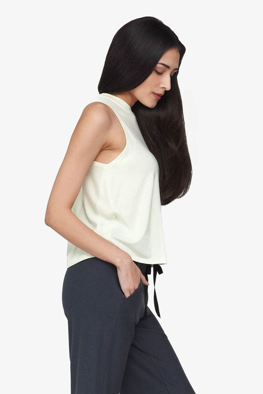 Maia Tank - Women's Basic Tank in Sea Glass mint | Daub + Design