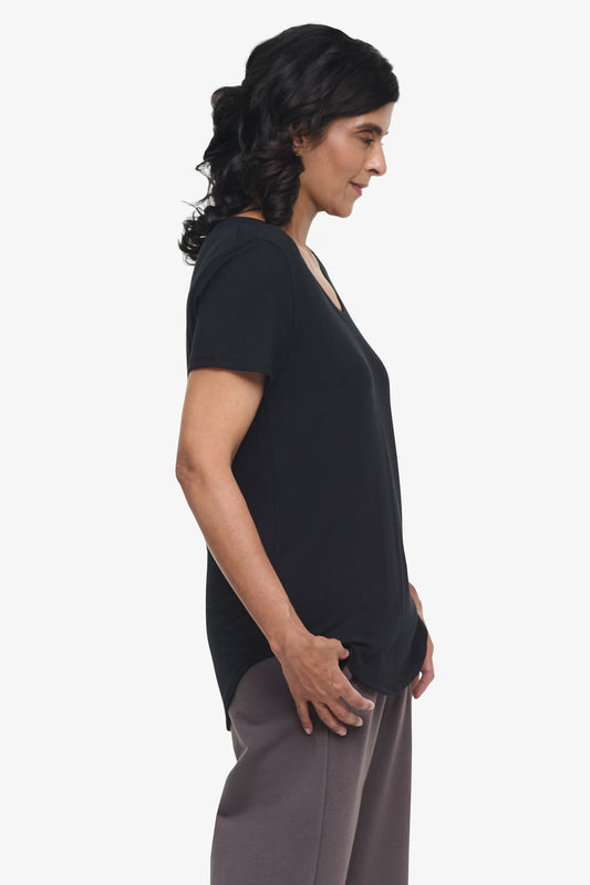 Avery Tee in Black