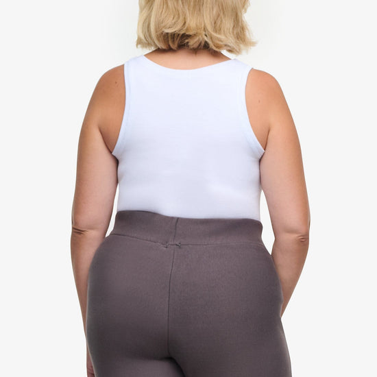 Basic Tank – Women’s Basic Ribbed Tank in White  | Daub + Design 