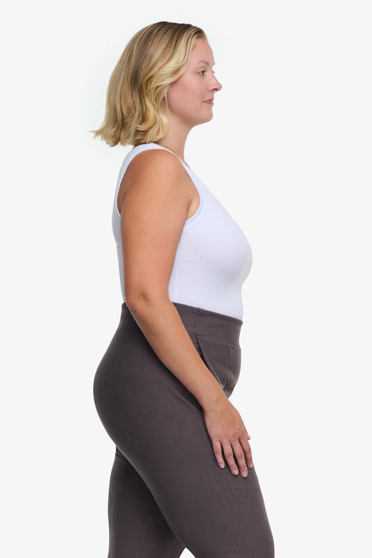Basic Tank – Women’s Basic Ribbed Tank in White  | Daub + Design 