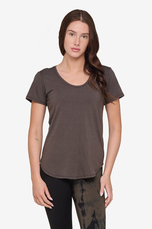 Avery Tee in Stone