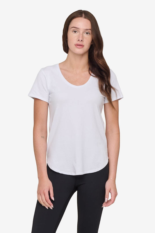 Avery Tee in White