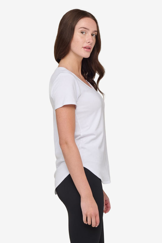 Avery Tee in White