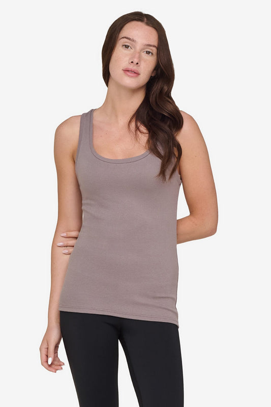 Basic Tank in Mink
