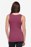Basic Tank – Women’s Basic Ribbed Tank in Deep Cool Pink | Daub + Design 