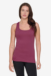 Basic Tank – Women’s Basic Ribbed Tank in Deep Cool Pink | Daub + Design 