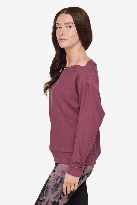 Boatneck Sweatshirt in Nocturne