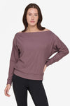 Boatneck Sweatshirt in Sparrow