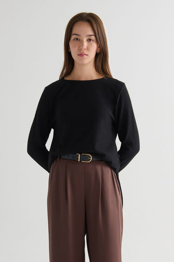 Charli Crew in Black