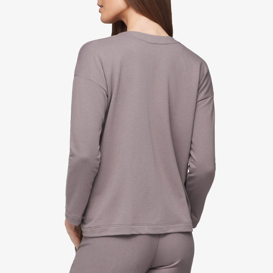 Cove Cardigan  - Women's Basic 4 buttons cardigan in Driftwood grey | Daub + Design