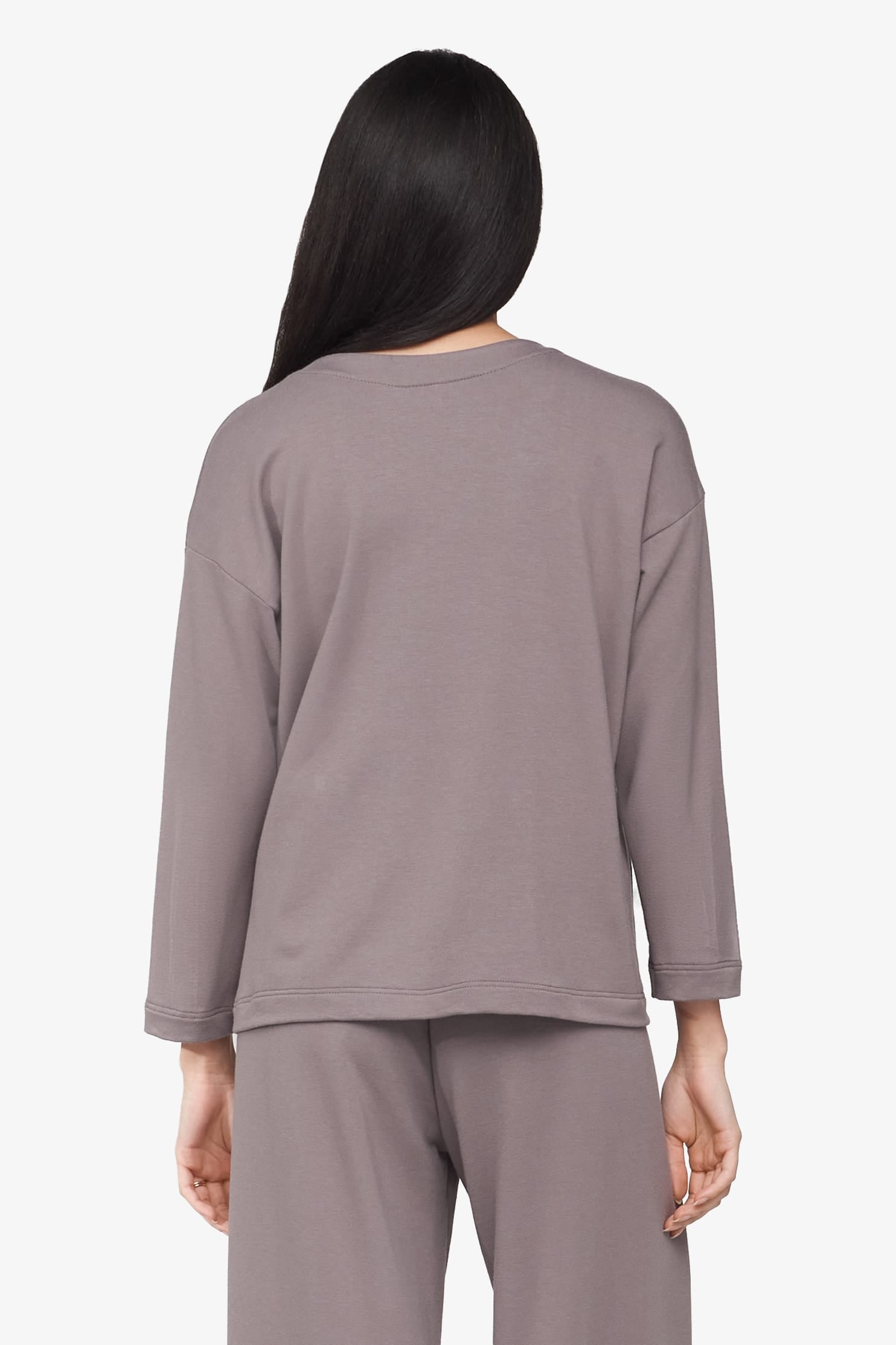 Cove Cardigan  - Women's Basic 4 buttons cardigan in Driftwood grey | Daub + Design