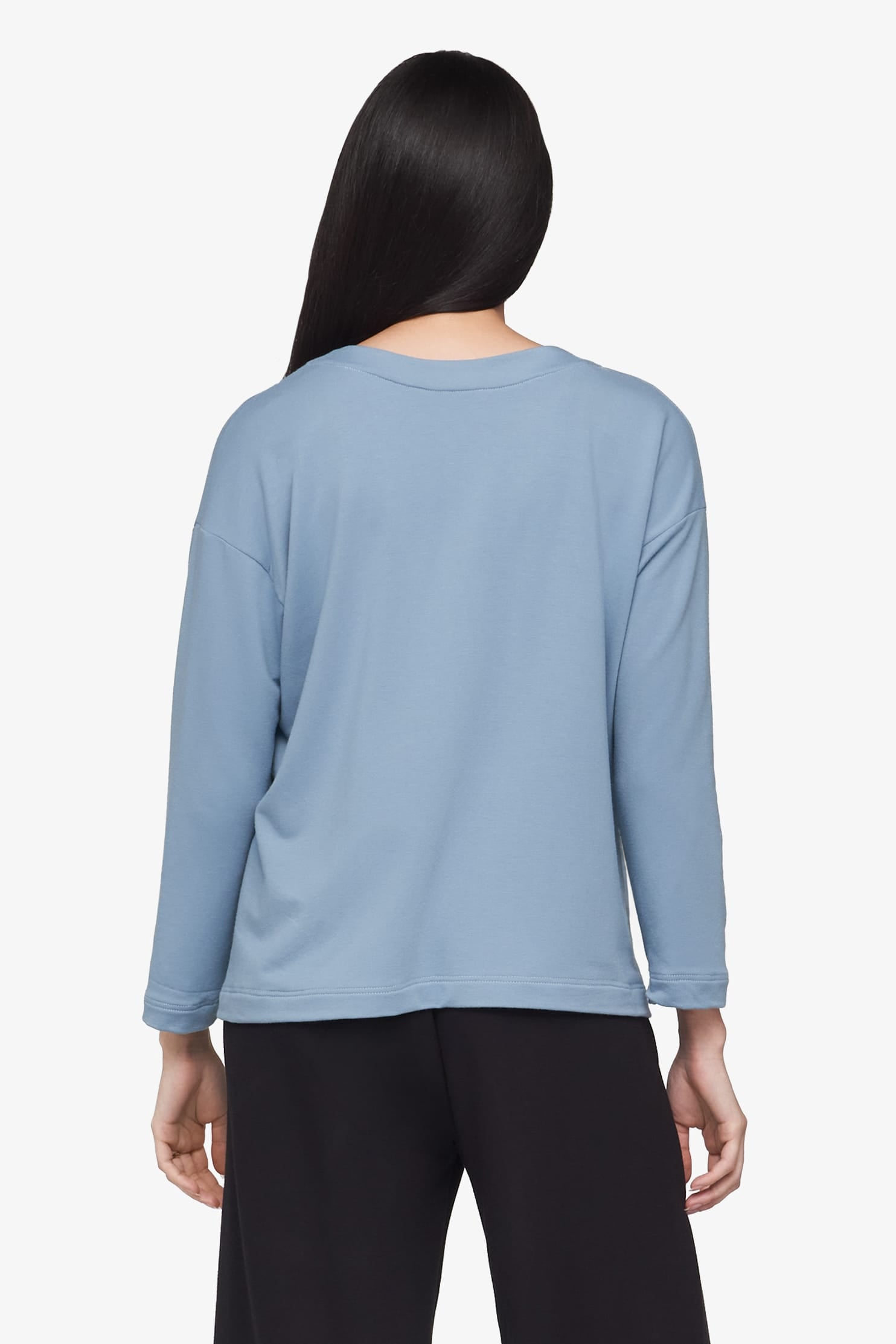 Cove Cardigan  - Women's Basic 4 buttons cardigan in Coastal Blue | Daub + Design