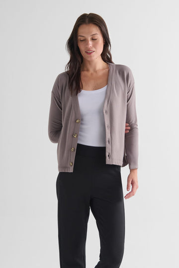 Cove Cardigan FW in Driftwood