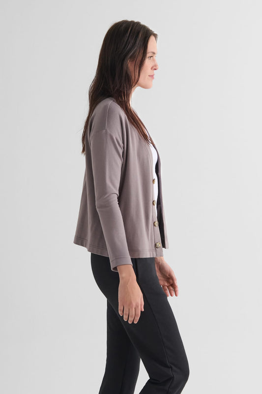 Cove Cardigan FW in Driftwood