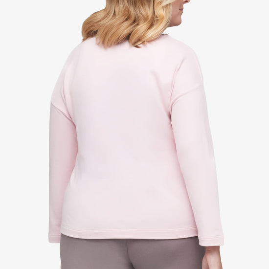 Cove Cardigan  - Women's Basic 4 buttons cardigan in Rose Quartz pink | Daub + Design
