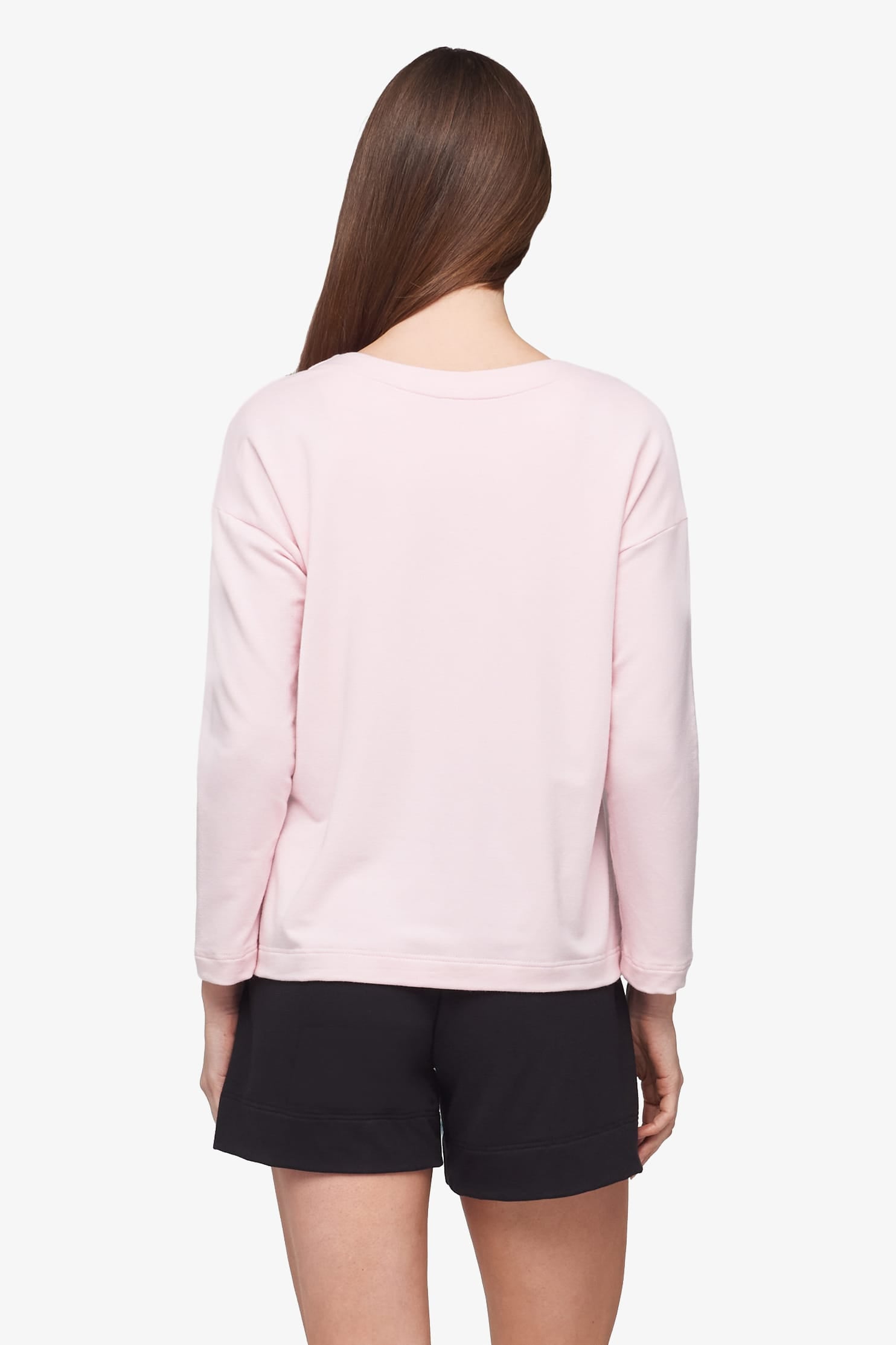 Cove Cardigan  - Women's Basic 4 buttons cardigan in Rose Quartz pink | Daub + Design