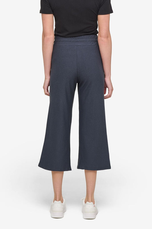 Freedom Wide Leg Crop in Eclipse