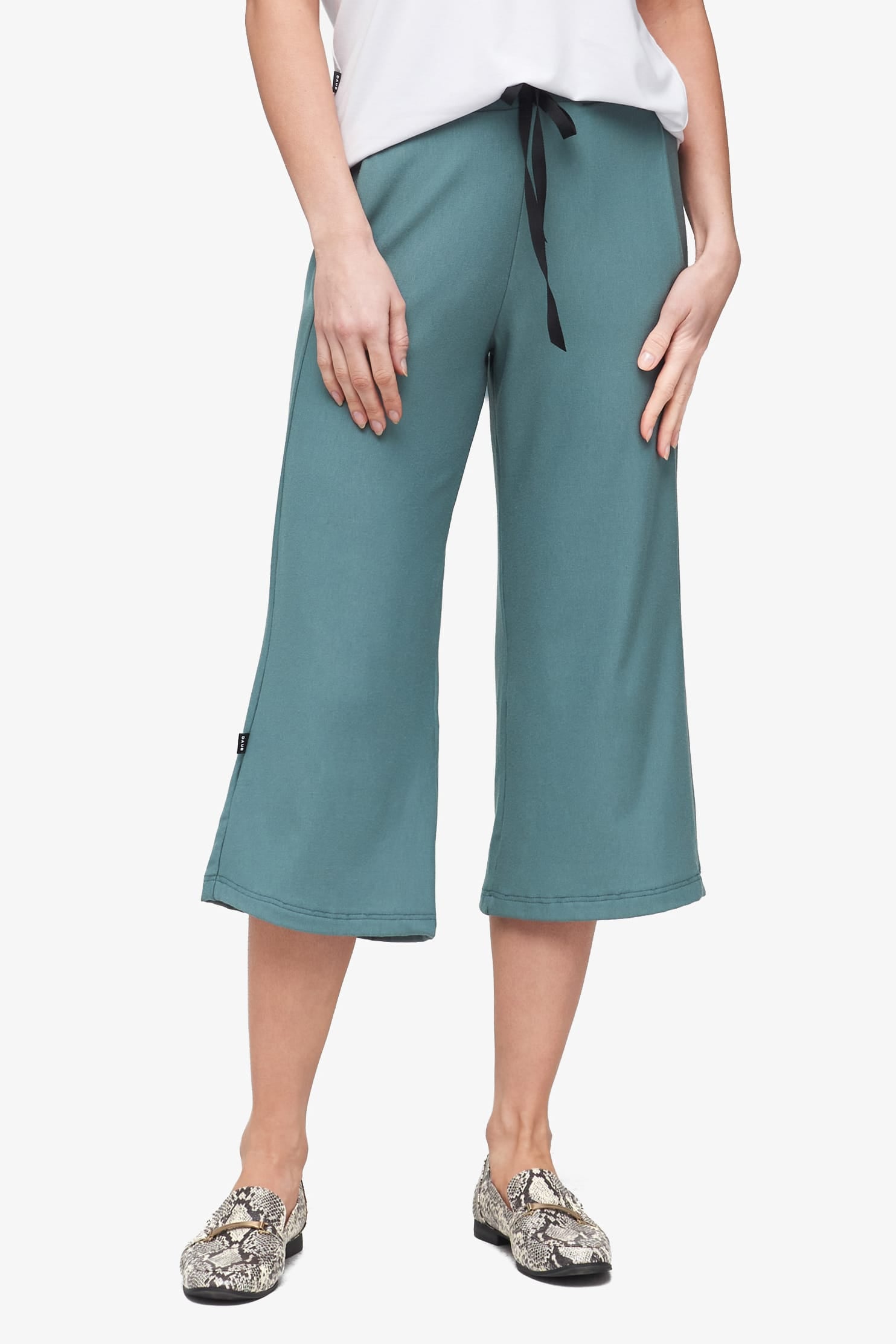 Freedom Wide Leg Crop in North Atlantic
