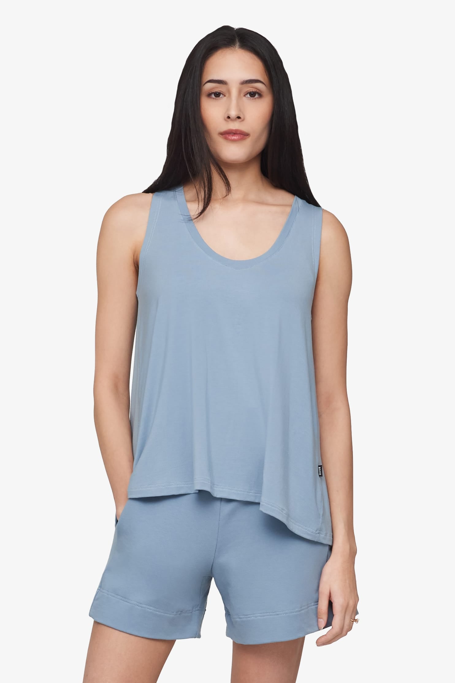 Haven Tank in Coastal Blue