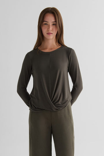 Leilani Longsleeve in Spruce