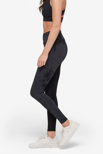 maxwell legging in charcoal + black - medium [sample] - #1244