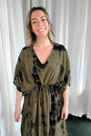 Isla Dress in Olive