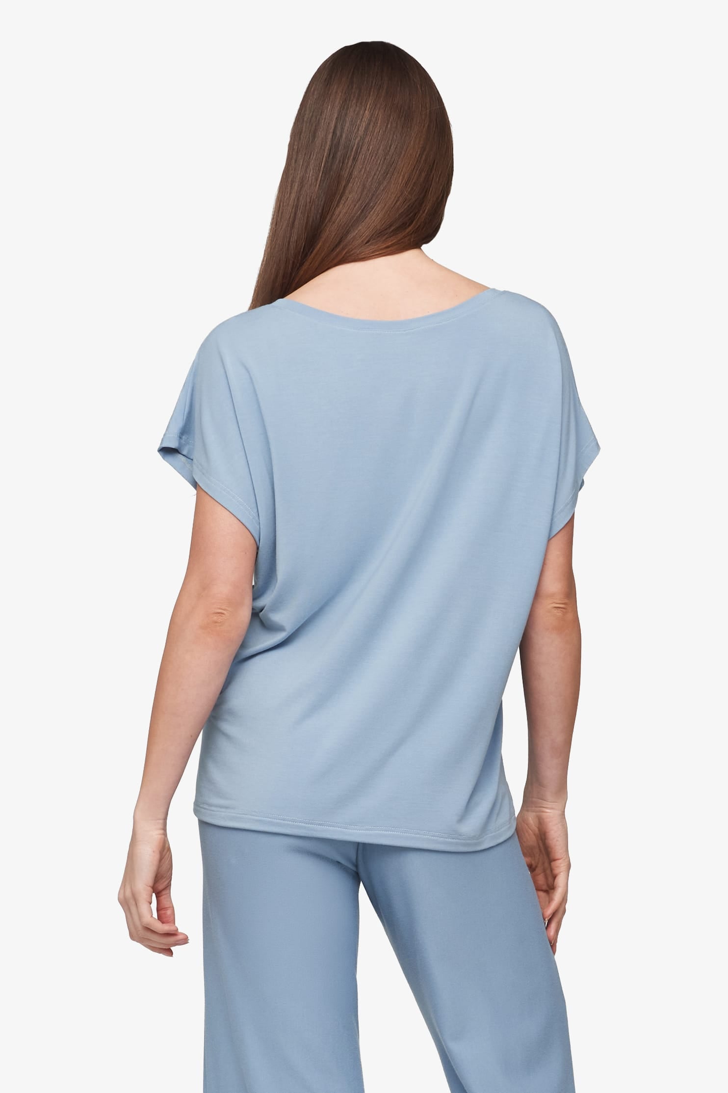 Trinity Tee in Coastal Blue