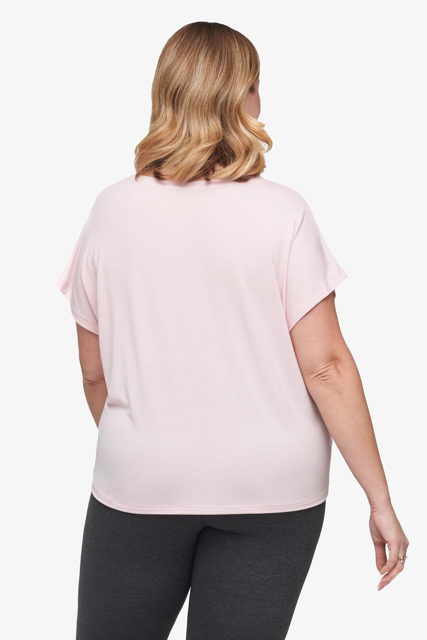 Trinity Tee in Rose Quartz