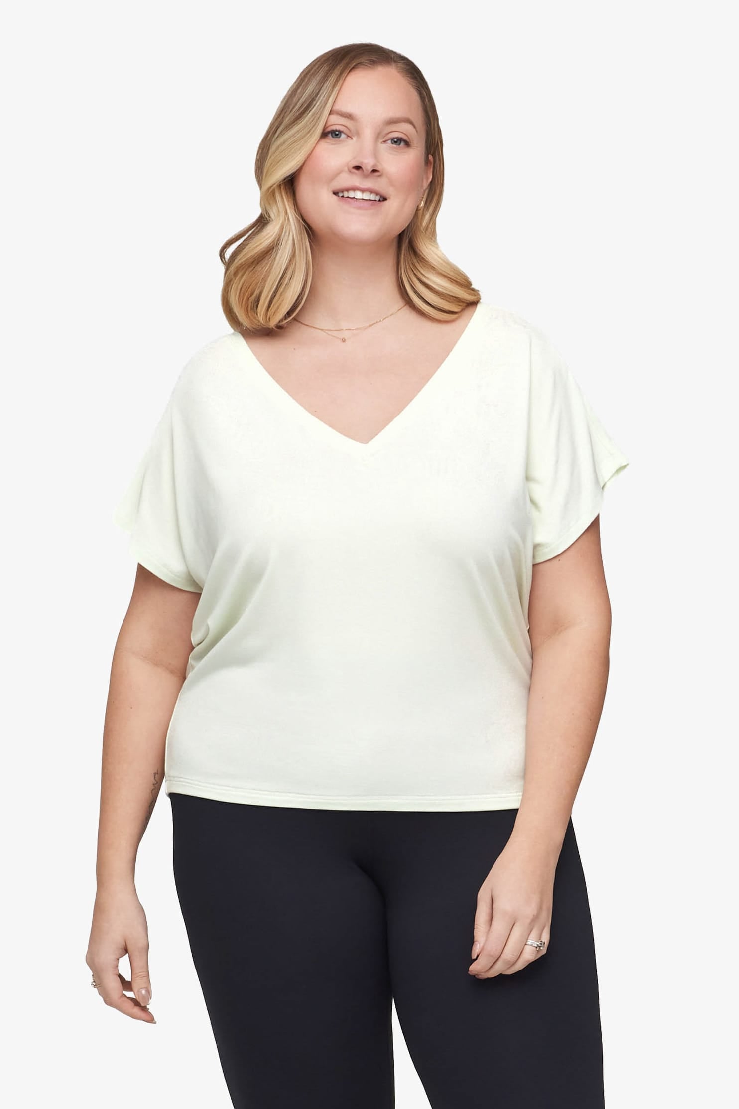 Trinity Tee in Sea Glass