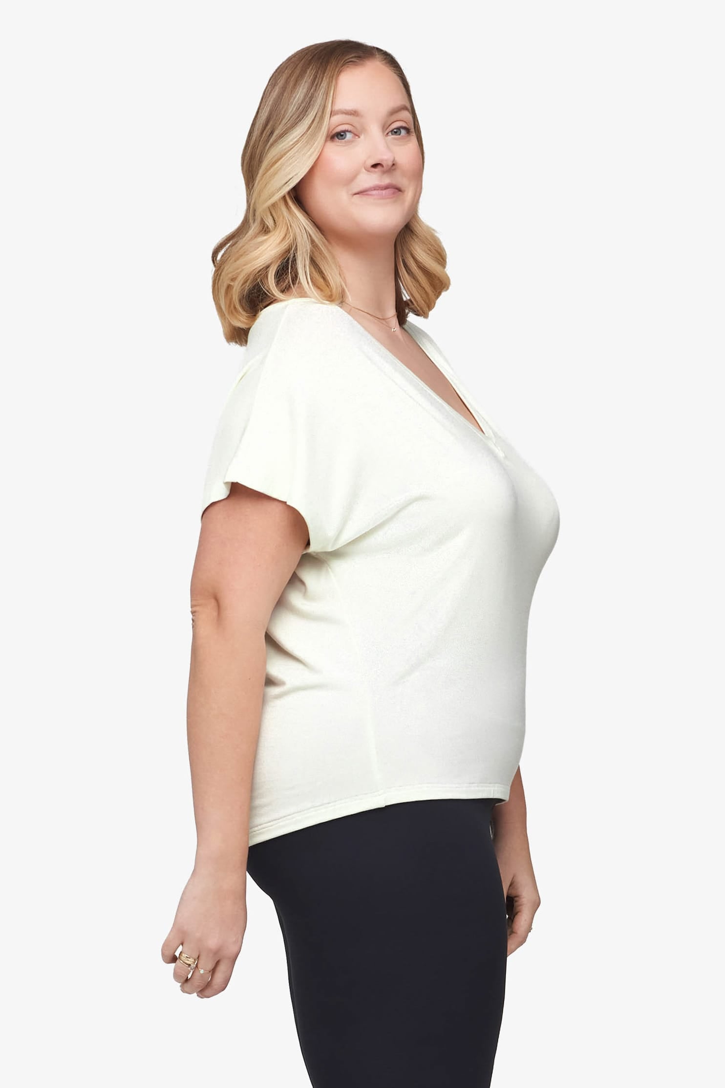 Trinity Tee in Sea Glass
