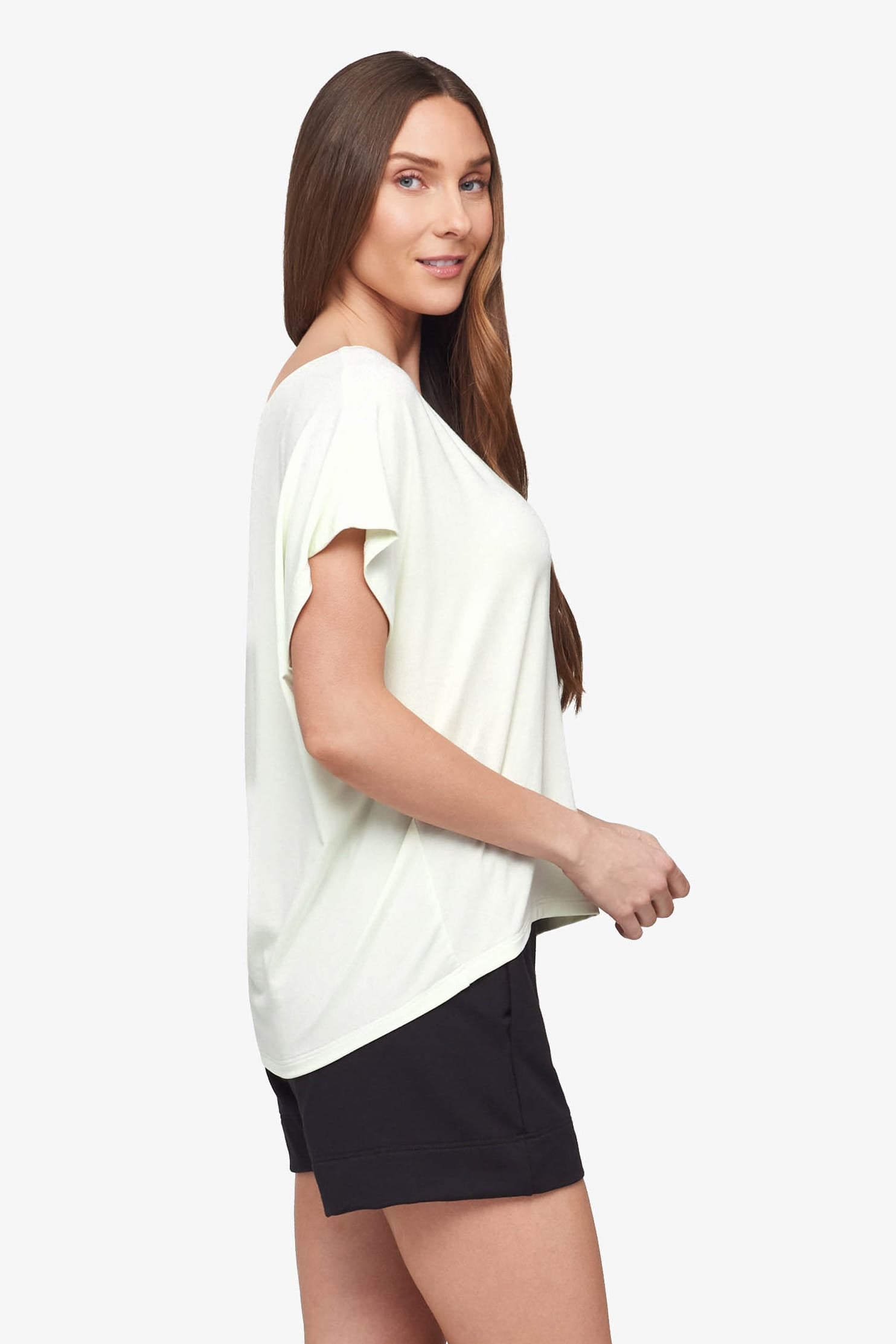 Trinity Tee in Sea Glass