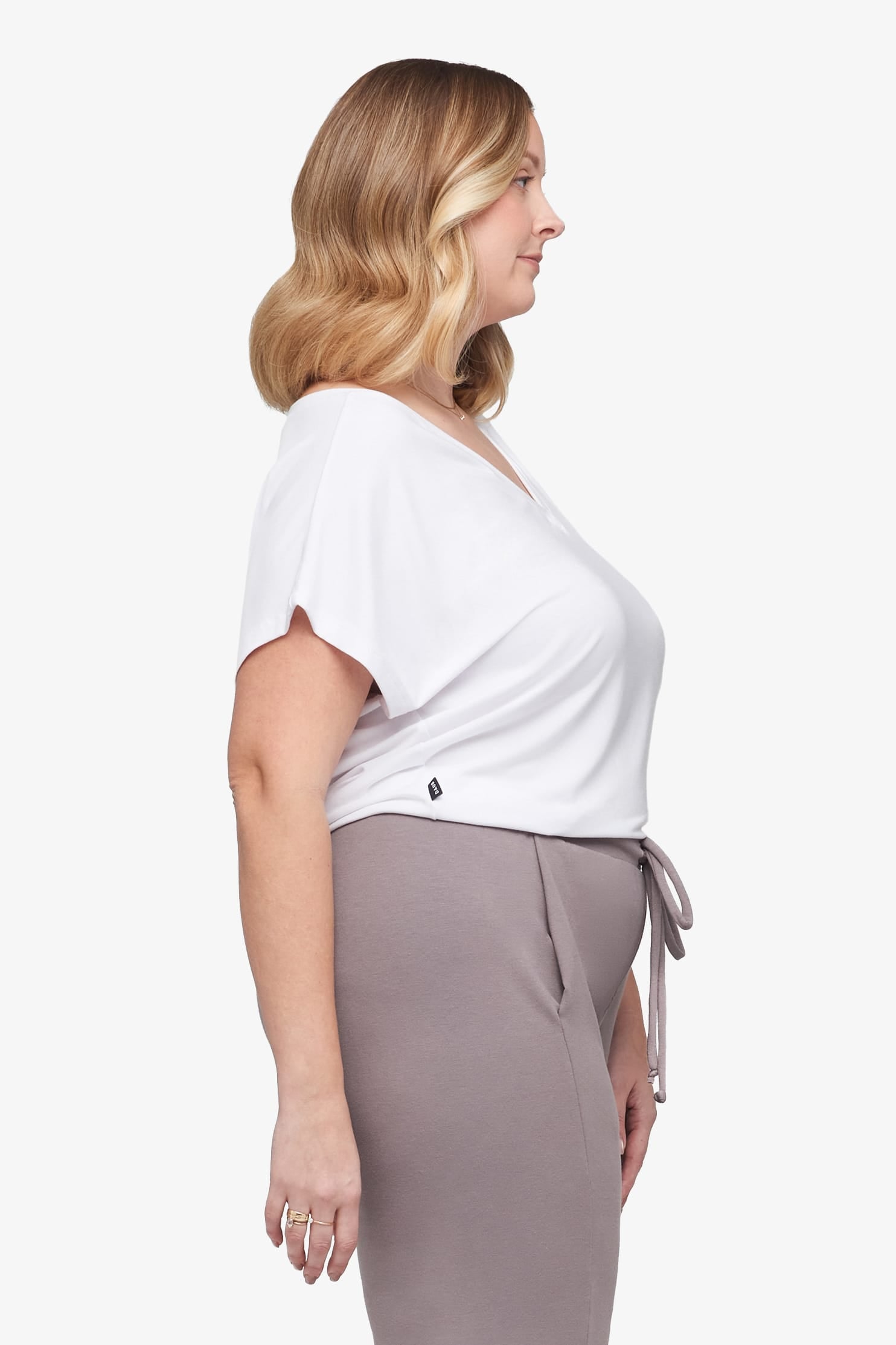 Trinity Tee in White