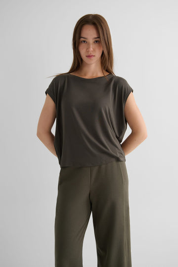 Box Tee in Spruce