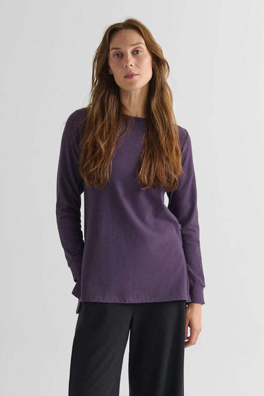 Charli Crew in Aubergine