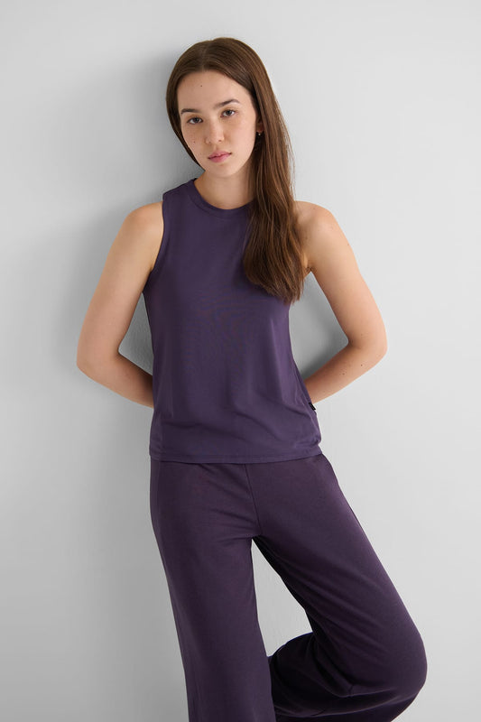 Starboard Pant in Aubergine