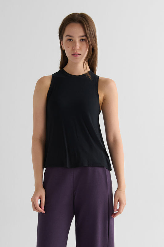Maia Tank in Black