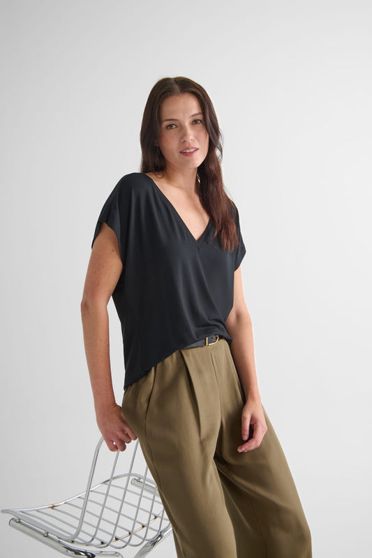 Trinity Tee in Black