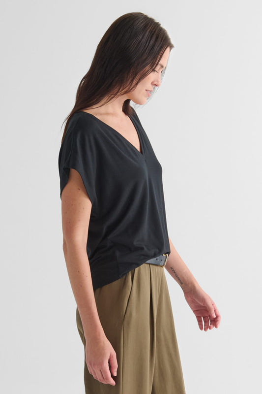 Trinity Tee in Black