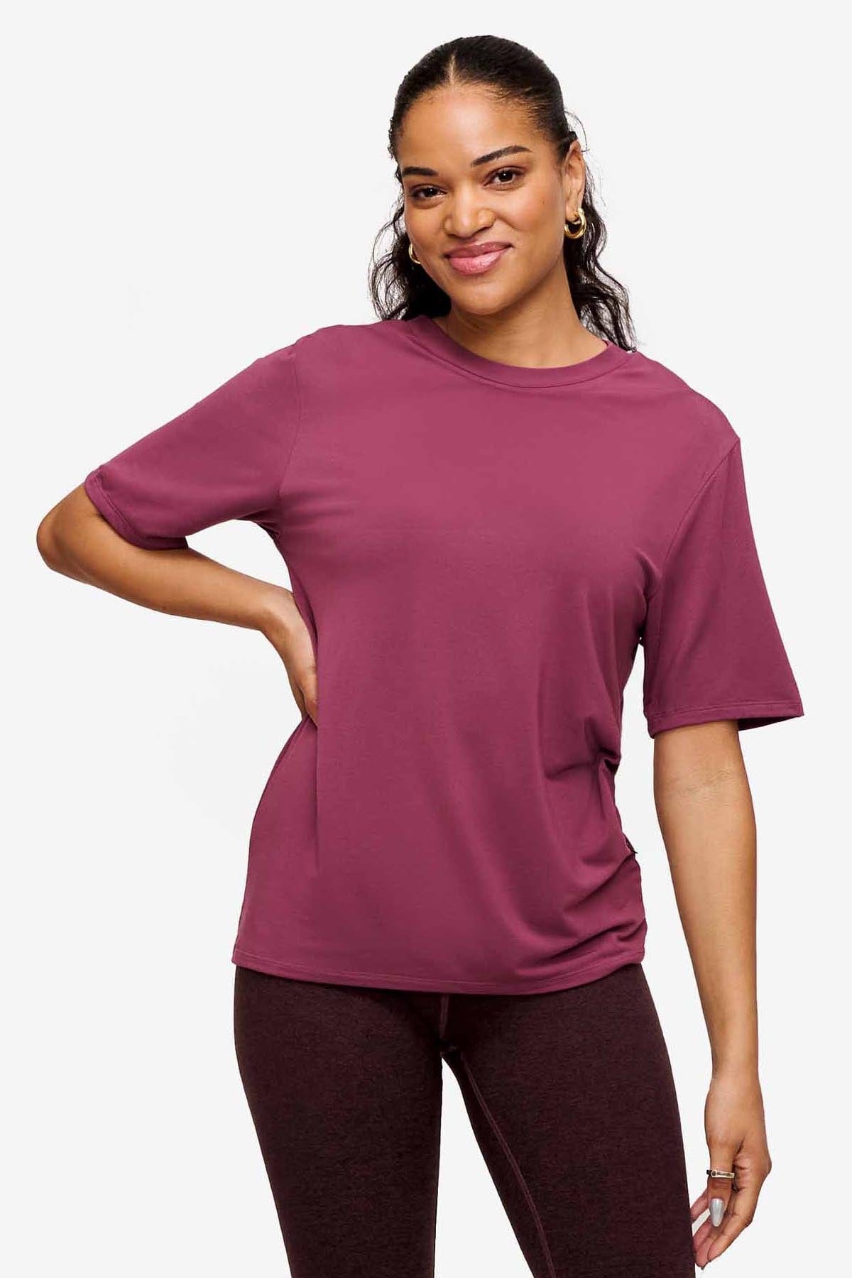 The Weekend Tee in Nocturne Daub + Design