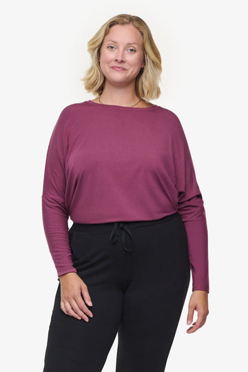 Dolman Longsleeve in Nocturne