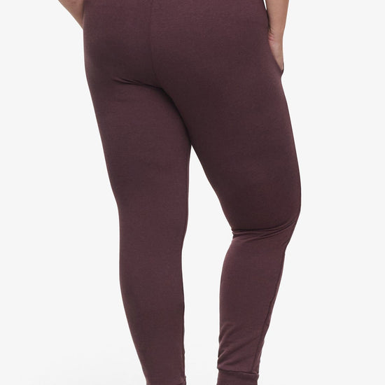 Freedom Jogger  - Woman Fleece  Jogger with pockets in Brown | Daub & Design
