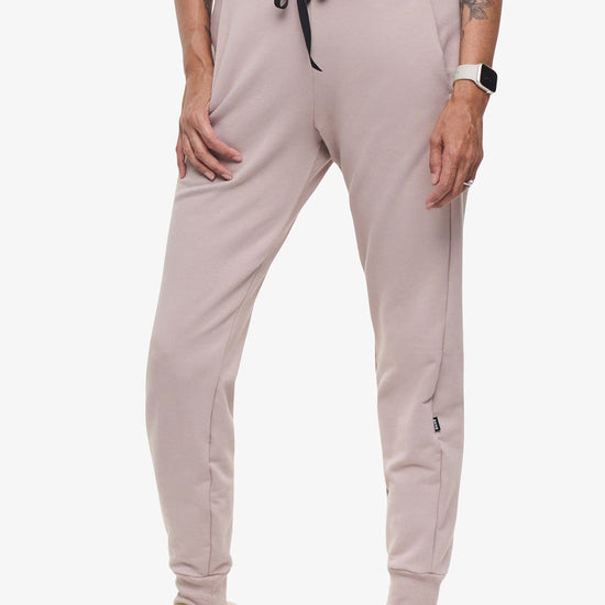 Freedom Jogger  - Woman Fleece  Jogger with pockets in Beige | Daub & Design