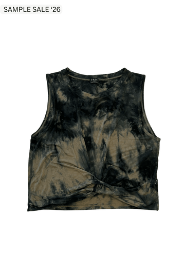 leilani tank in beige tie-dye - medium [archive ss] #241