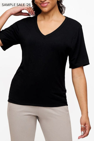 everyday tee in black - medium [imperfect] #354
