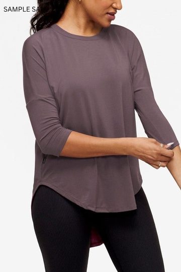 ainsley tee in sparrow - small [sample] #981