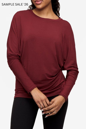 dolman longsleeve in sienna - medium [sample] #1059
